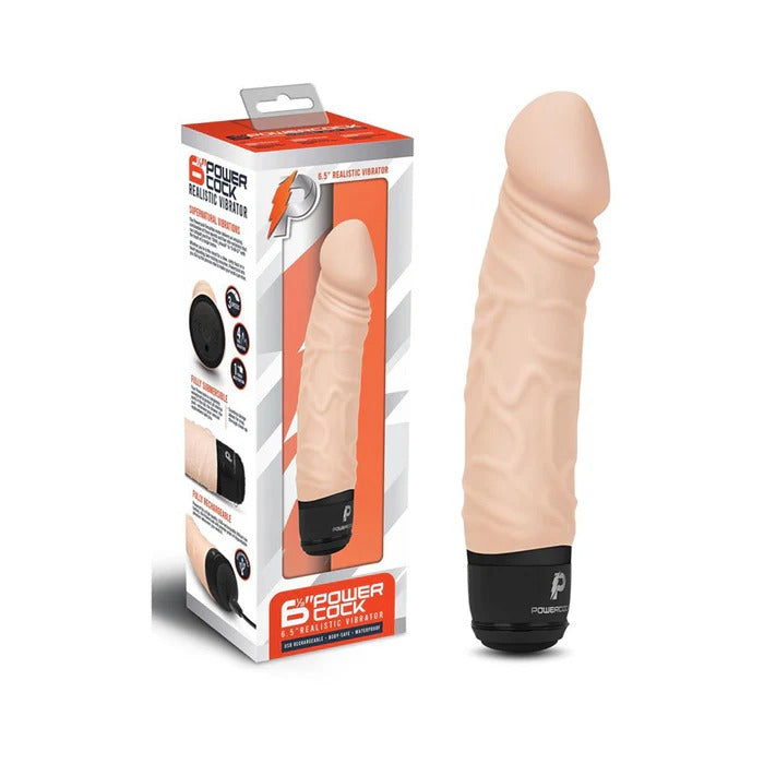 Powercock 6.5 inches Realistic Vibrator Electric Eel Toys - Vibrators