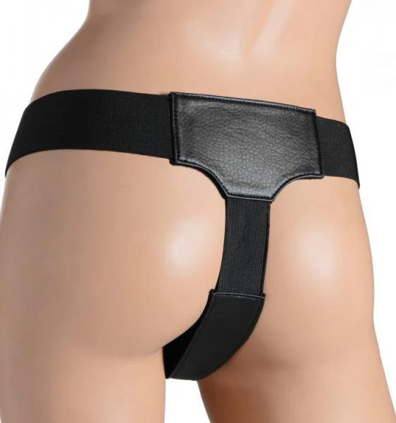 Bella Velvet Lined Elastic Strap On Harness Strap U Toys - Fetish