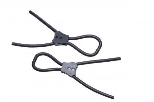 Vigor II Electro Stim Cock and Balls Ties & Frenum Electro Stimulator XR Brands Toys - Cockrings