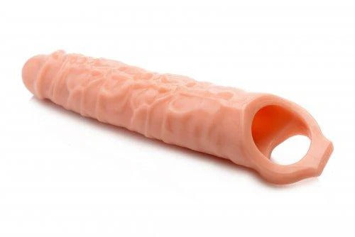 3 Inch Extender Sleeve - Flesh XR Brands Toys - Cockrings