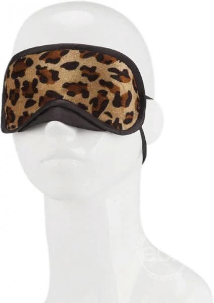 Lux Fetish Peek-A-Boo Love Mask-Leopard Electric Eel Toys - Fetish