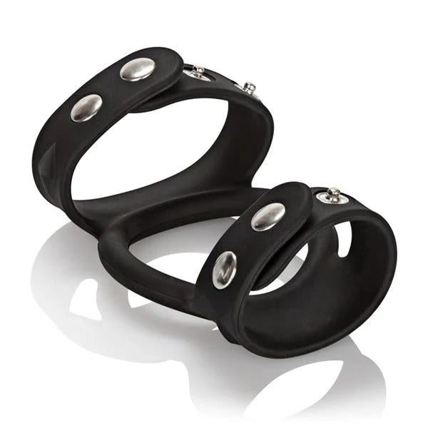 Silicone Tri-Snap C & B Cage CalExotics - California Exotic Novelties Toys - Cockrings