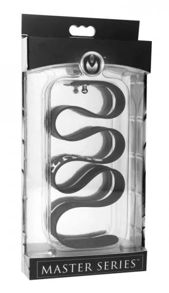 Slut Silicone Collar Black O/S Master Series Toys - Fetish