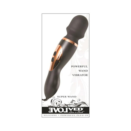 Evolved Super Wand Massager Silicone Head Multi Function Evolved Novelties Toys - Vibrators