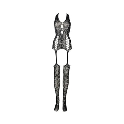 Le Desir Lace Suspender Bodystocking Black O/S Le Desir Women - Lingerie - Hosiery