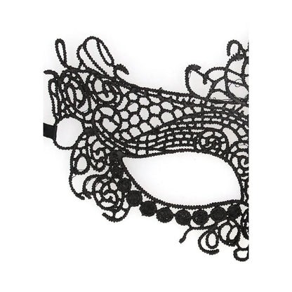 Ouch! Black & White Queen Lace Eye Mask Black Shots America Novelties - Mask