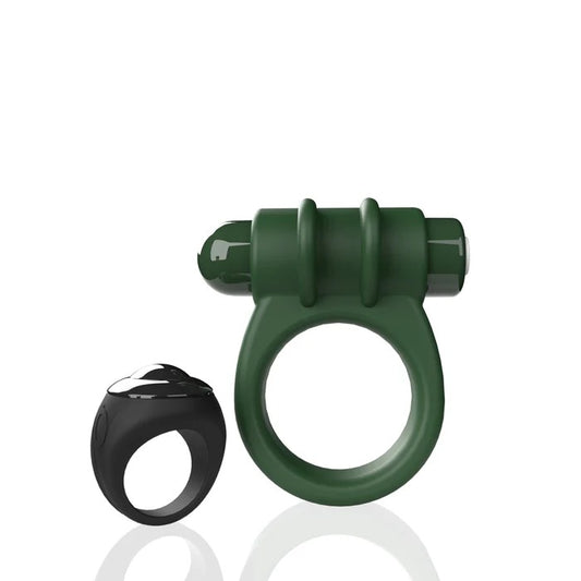 Screaming O Remote Controlled Switch Vibrating Ring-Green THE SCREAMING O"" Toys - Cockrings