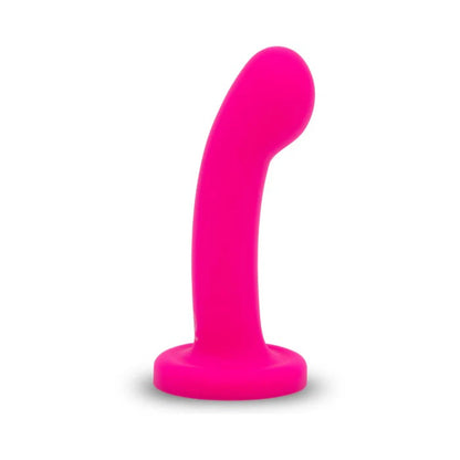 Together Pop 5 in. Silicone Dildo and Harness Set Pink Hustler Toys - Fetish