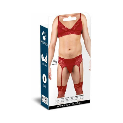 Prowler Lace Bra Red 2XL Prowler Man