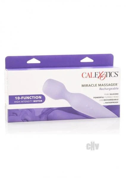 Miracle Massager Rechargeable 10 Functions Purple Miracle Massager Toys - Vibrators