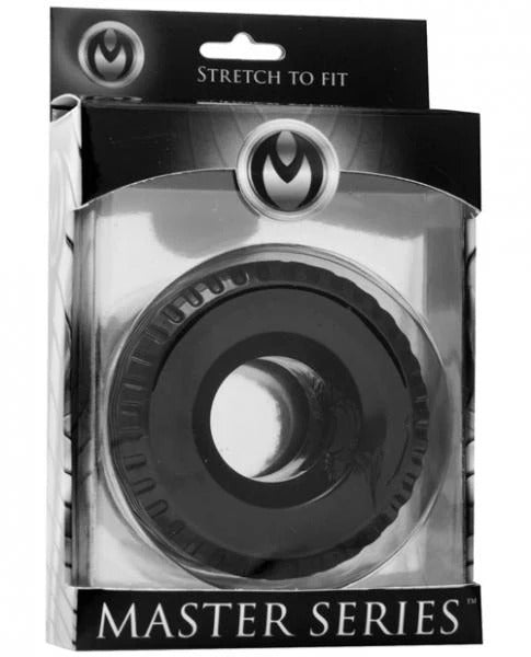 Tread Ultimate Tire Cock Ring Black Master Series Toys - Cockrings