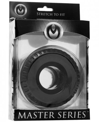 Tread Ultimate Tire Cock Ring Black Master Series Toys - Cockrings