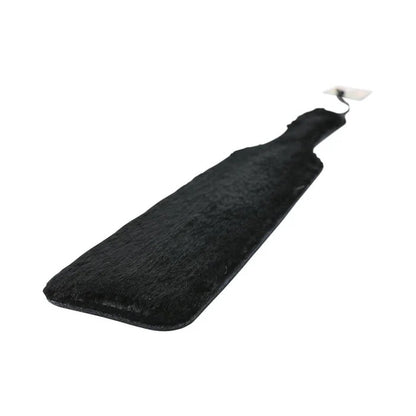 Sportsheets Fur Lined Leather Paddle-Black Sportsheets Toys - Fetish
