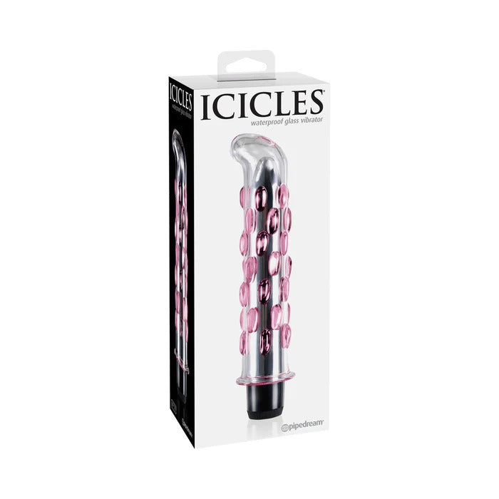 Icicles No 19 Waterproof Glass Vibrator Pipedream Products Toys - Vibrators