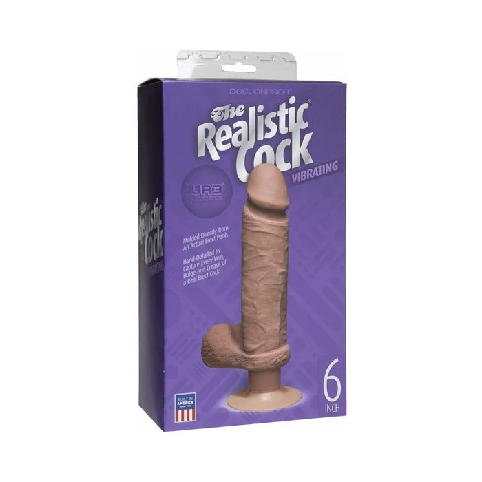 The Realistic Cock - Ur3 - Vibrating 6 Inch Doc Johnson Toys - Vibrators