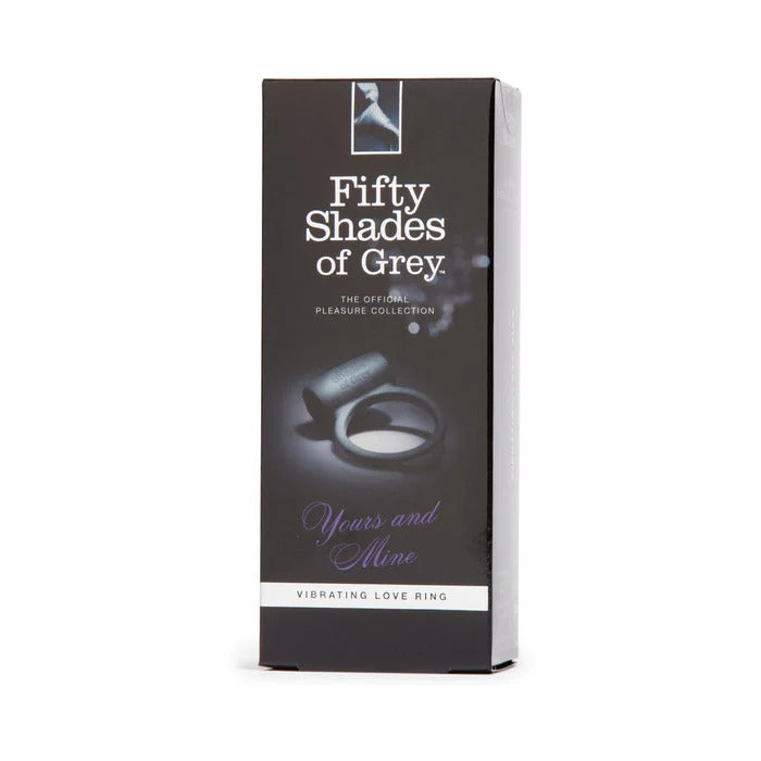 Fifty Shades Yours&Mine Vibrating Ring LoveHoney Toys - Cockrings