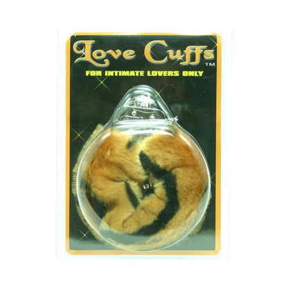 Plush Love Cuffs Lion Golden Triangle Toys - Fetish