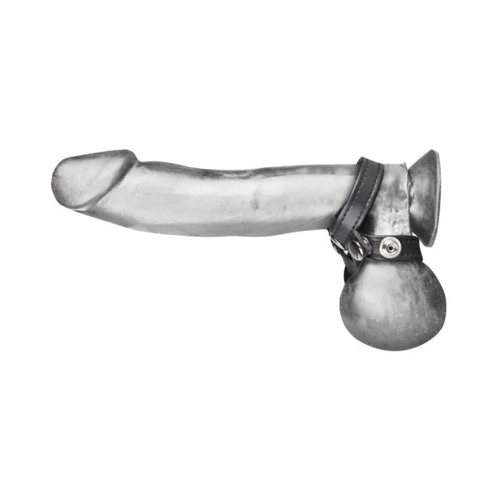 C & B Gear 8 Style Ball Divider Black Electric Eel Toys - Cockrings
