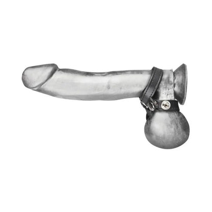 C & B Gear 8 Style Ball Divider Black Electric Eel Toys - Cockrings