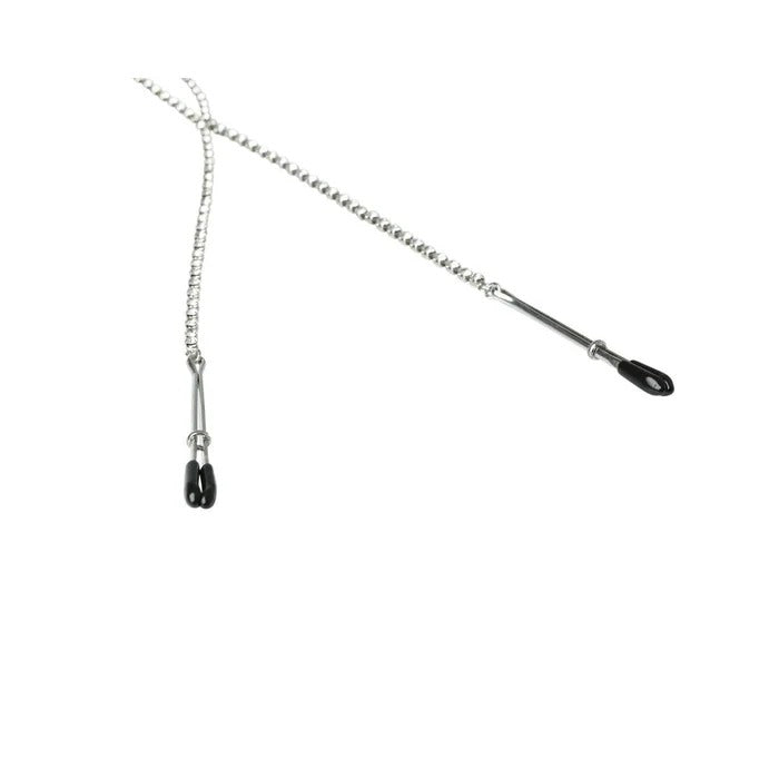 Sincerely Diamond Tear Drop Nipple Clips Sportsheets Toys - Fetish