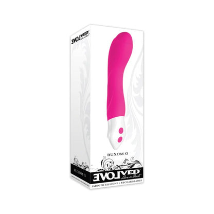 Buxom G G-Spot Vibrator Pink Evolved Novelties Toys - Vibrators