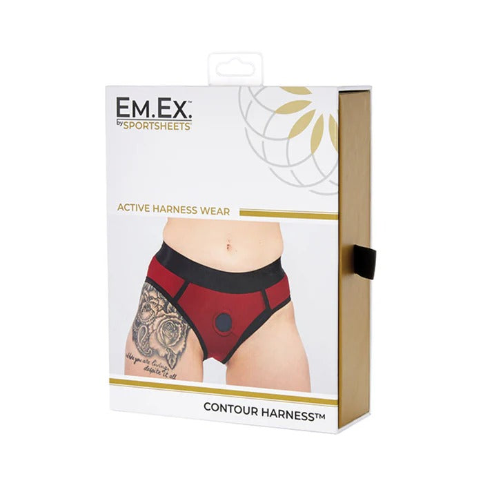 SS Em.Ex. Contour Harness-L Sportsheets Toys - Fetish
