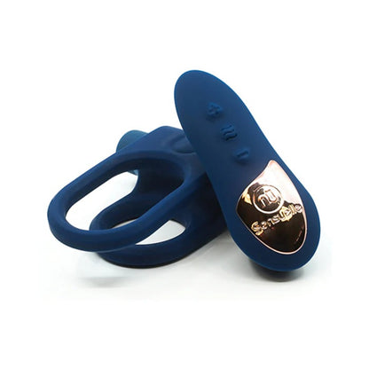 Sensuelle Silicone Remote Control Bullet Ring XLR8-Navy NOVEL CREATIONS USA Toys - Cockrings