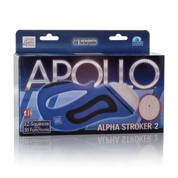 Apollo Alpha Stroker 2 Blue Vagina Apollo Alpha Toys - Masturbators