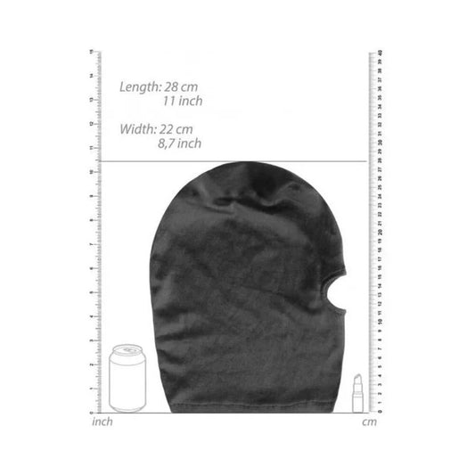 Ouch Velvet & Velcro Mask With Mouth Opening Shots America Toys - Fetish