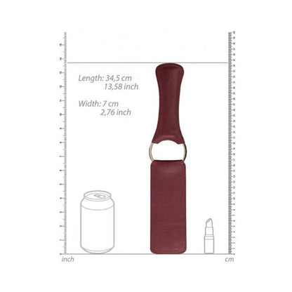 Ouch Halo Paddle Burgundy Shots America Toys - Fetish