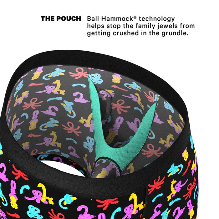Shinesty The Knot Tonights Balloon Animal Ball Hammock Pouch Underwear with Fly XL Shinesty Man