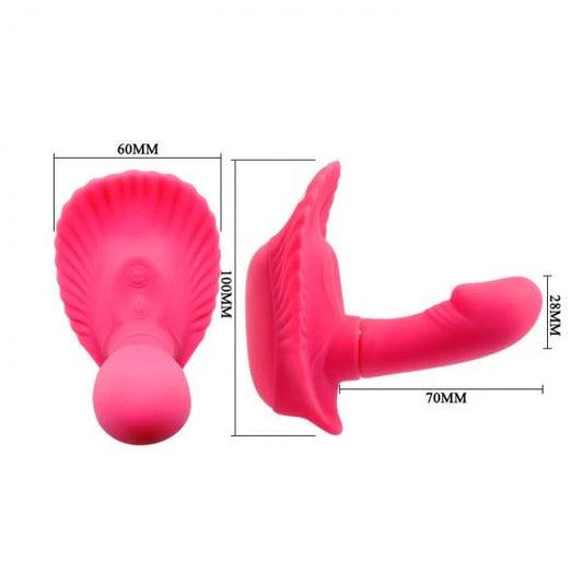 Pretty Love Fancy Clamshell Pink G-Spot Vibrator Pretty Love Toys - Vibrators
