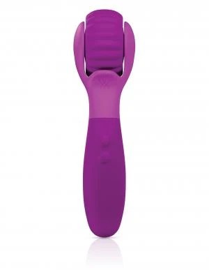 Jimmyjane Evoke Du-o Purple Vibrating Massage Wheel Jimmyjane Toys - Vibrators