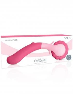 Jimmy Jane Evoke Sol-o Vibrating Massage Wheel Pink Jimmyjane Toys - Vibrators