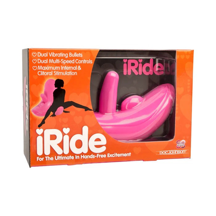 I Ride Pink Vibrator Doc Johnson Toys - Vibrators