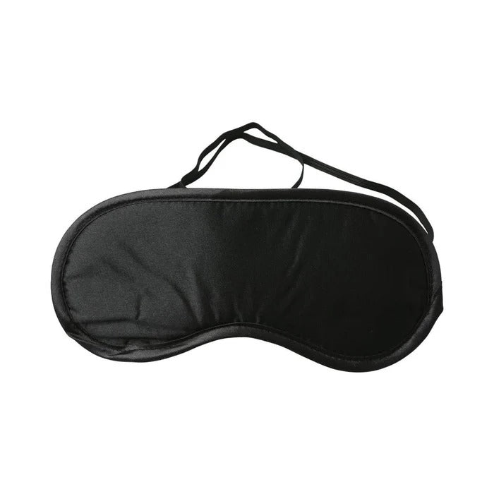 S&M Satin Blindfold-Black Sportsheets Toys - Fetish
