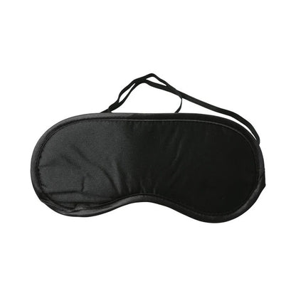 S&M Satin Blindfold-Black Sportsheets Toys - Fetish