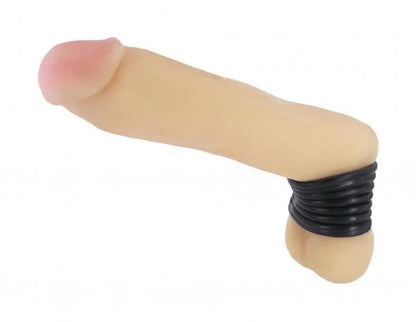 Spiral Ball Stretcher - Black XR Brands Toys - Cockrings