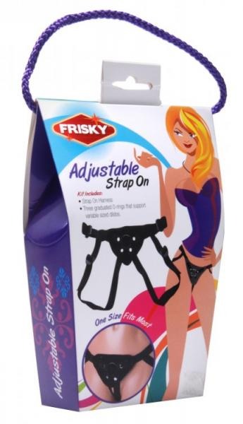Frisky Adjustable Strap On Harness Frisky Toys - Fetish