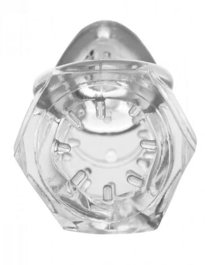 Detained 2.0 Restrictive Chastity Cage With Nubs Master Series Toys - Fetish