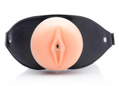 Pussy Face Oral Sex Mouth Gag Black Master Series Toys - Fetish