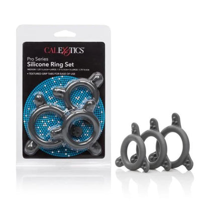Pro Series Silicone Ring Set CalExotics - California Exotic Novelties Toys - Cockrings
