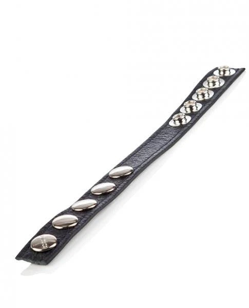 Colt Adjustable 5 Snap Leather CalExotics - California Exotic Novelties Toys - Cockrings