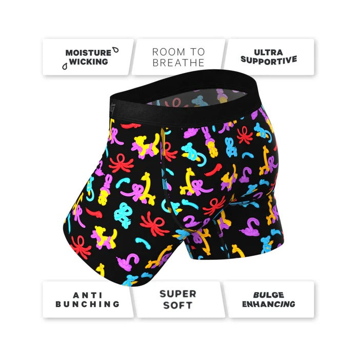 Shinesty The Knot Tonights Balloon Animal Ball Hammock Pouch Underwear with Fly XL Shinesty Man