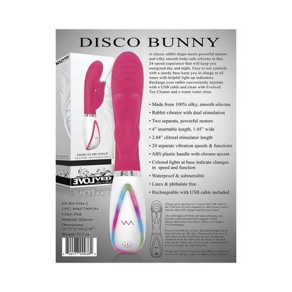 Evolved Disco Bunny Pink Evolved Novelties Toys - Vibrators