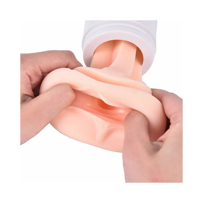 Passion Cup Vagina Stroker Beige Icon Brands Toys - Masturbators