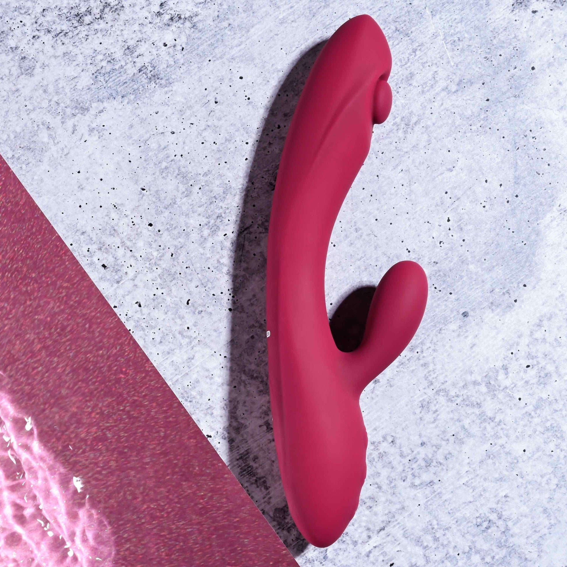 Evolved Jammin G Rechargeable Tapping Dual Stim Vibe Silicone Pink Evolved Novelties Toys - Vibrators