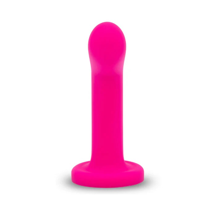 Together Pop 5 in. Silicone Dildo and Harness Set Pink Hustler Toys - Fetish