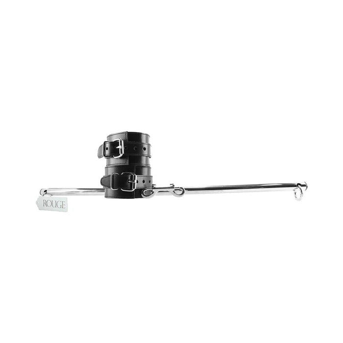 Rouge Group Adjustable Leg Spreader Bar with Black Cuffs ROUGE GROUP LTD Toys - Fetish