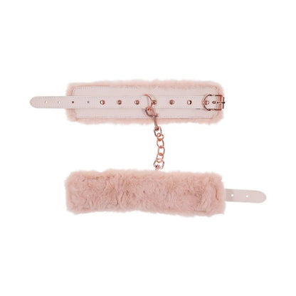 S&M Peaches ‘n CreaMe Fur Handcuffs Sportsheets Toys - Fetish
